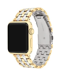 Apple Watch® Two-Tone Stainless Steel Bracelet