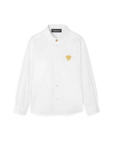 Girls' Medusa Embroidered Shirt - Big Kid