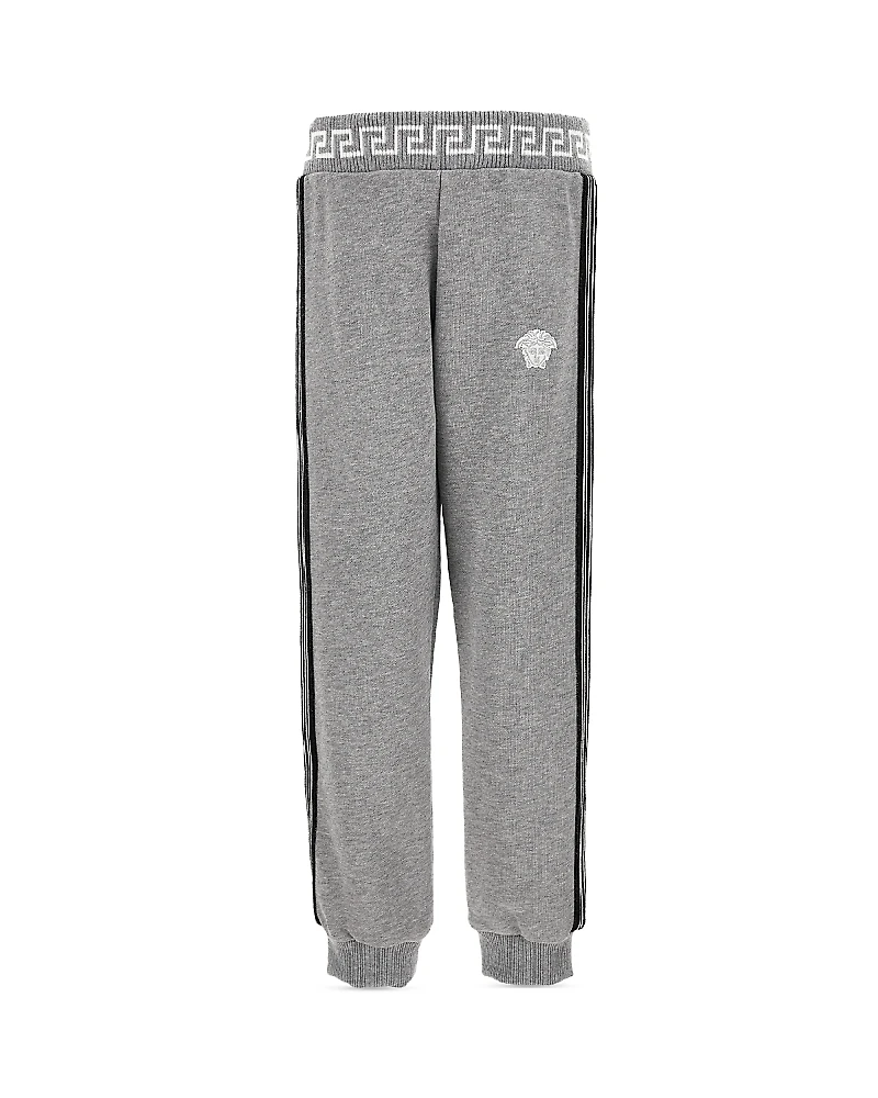 Versace Boys' Medusa Embroidered Side Stripe Sweatpants