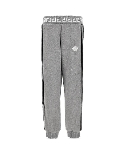 Versace Boys' Medusa Embroidered Side Stripe Sweatpants