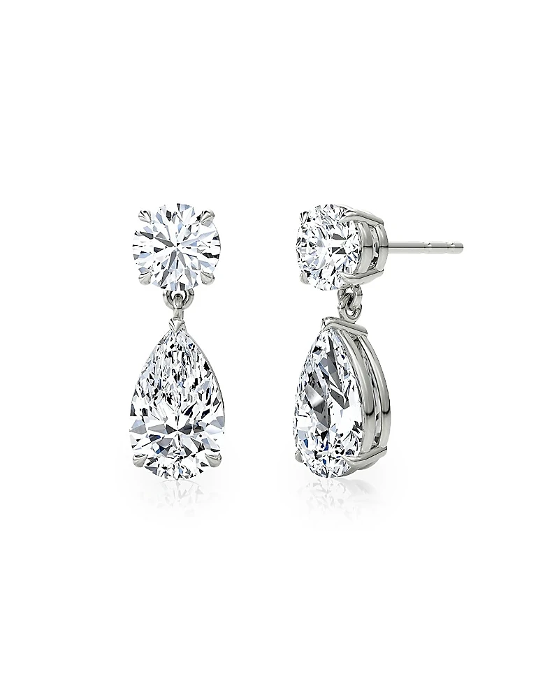 Vrai Signature Lab-Grown Diamond Drop Earrings