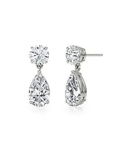 Vrai Signature Lab-Grown Diamond Drop Earrings