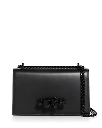 McQueen Embellished Leather Shoulder Bag