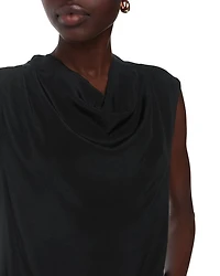 Crinkle Sleeveless Tank Top