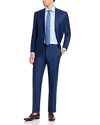 Siena Screenweave Solid Regular Fit Suit