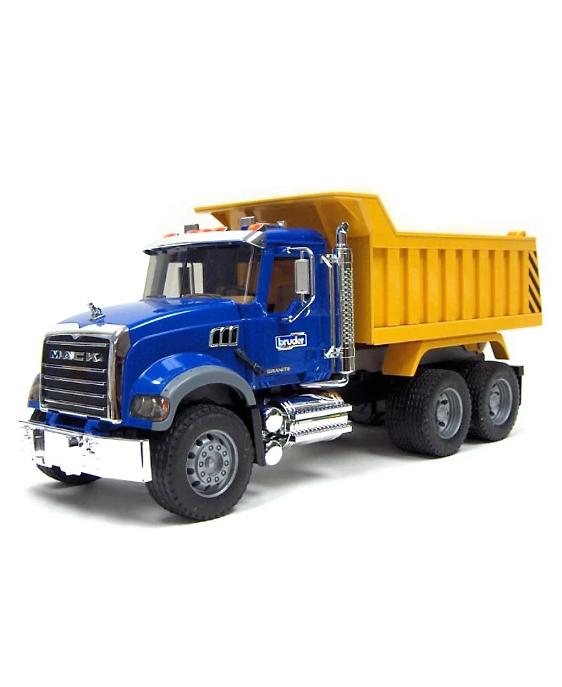Bruder 1/16th Mack Granite Dump Truck 2-4 - Ages 5-7