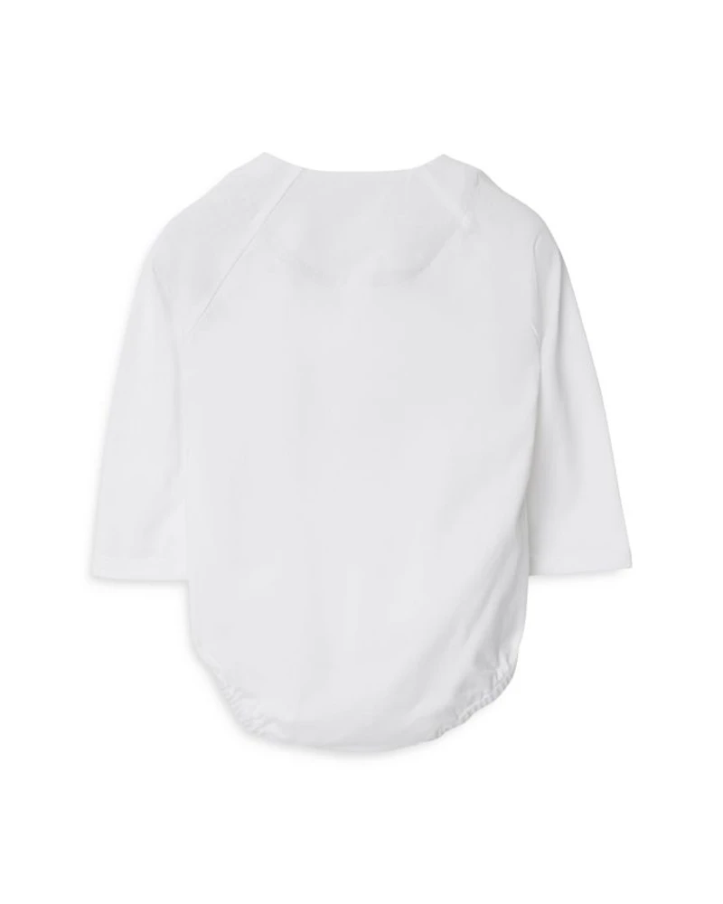 Unisex Rizza Cotton Bodysuit & Check Bandana Bib Set - Baby