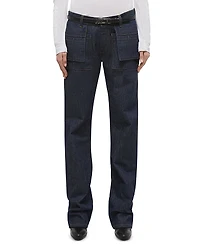 Helmut Lang Brooklyn Straight Leg Utility Jeans