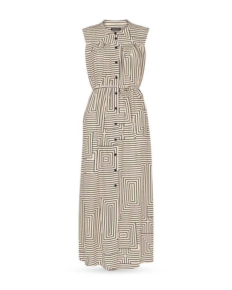 Angled Stripe Ilana Dress
