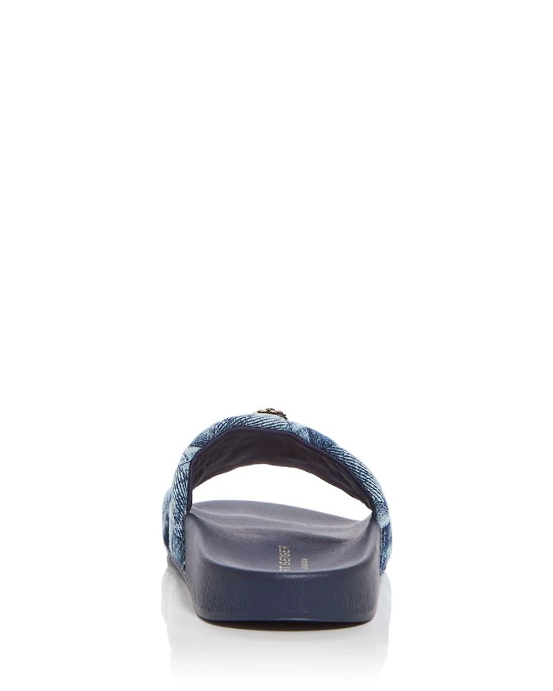Women's Meena Eagle Quilted Slide Sandals