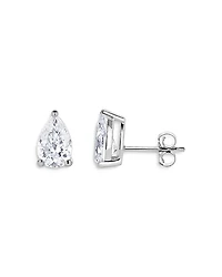 Bloomingdale's Fine Collection Certified Lab Grown Pear Shaped Diamond Stud Earrings