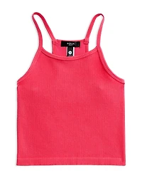 Aqua Girls' Seamless Crop Tank Top, Big Kid - Exclusive