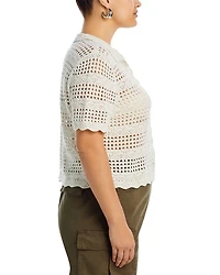 Crochet Knit Shirt