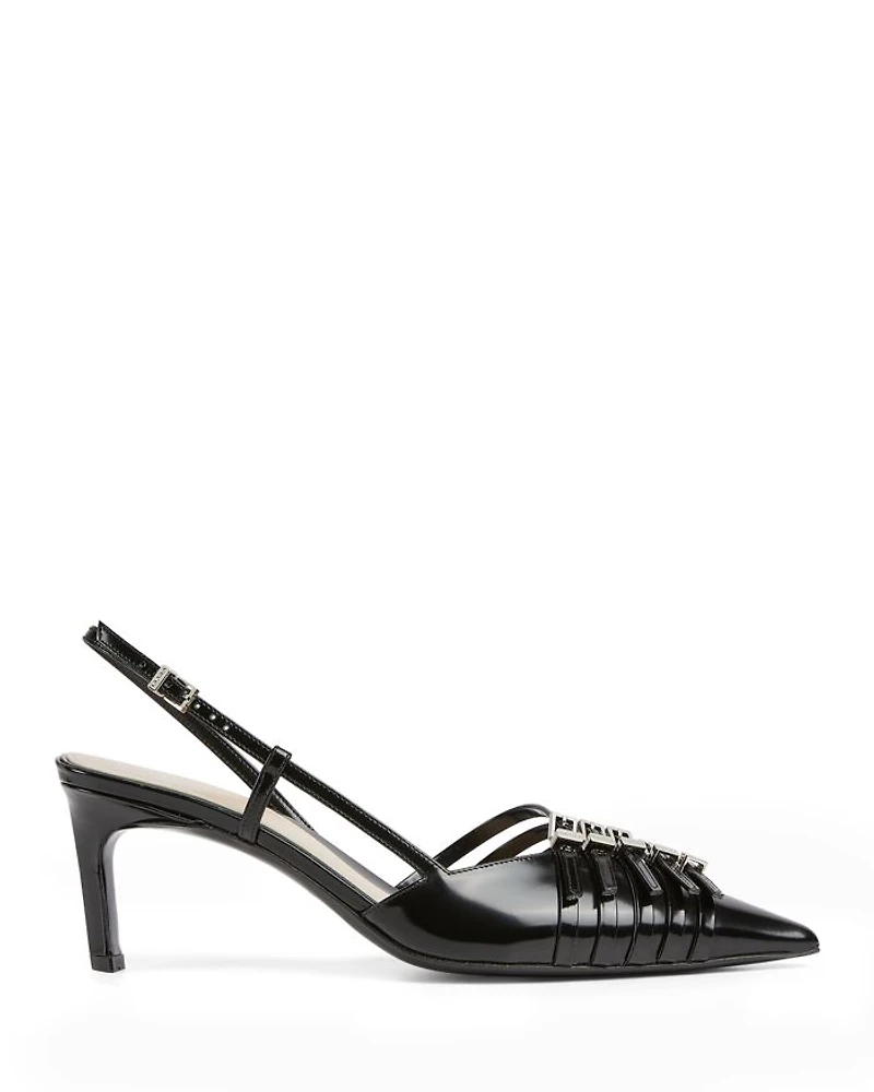 Women's Regent Buckles Slingback Pumps