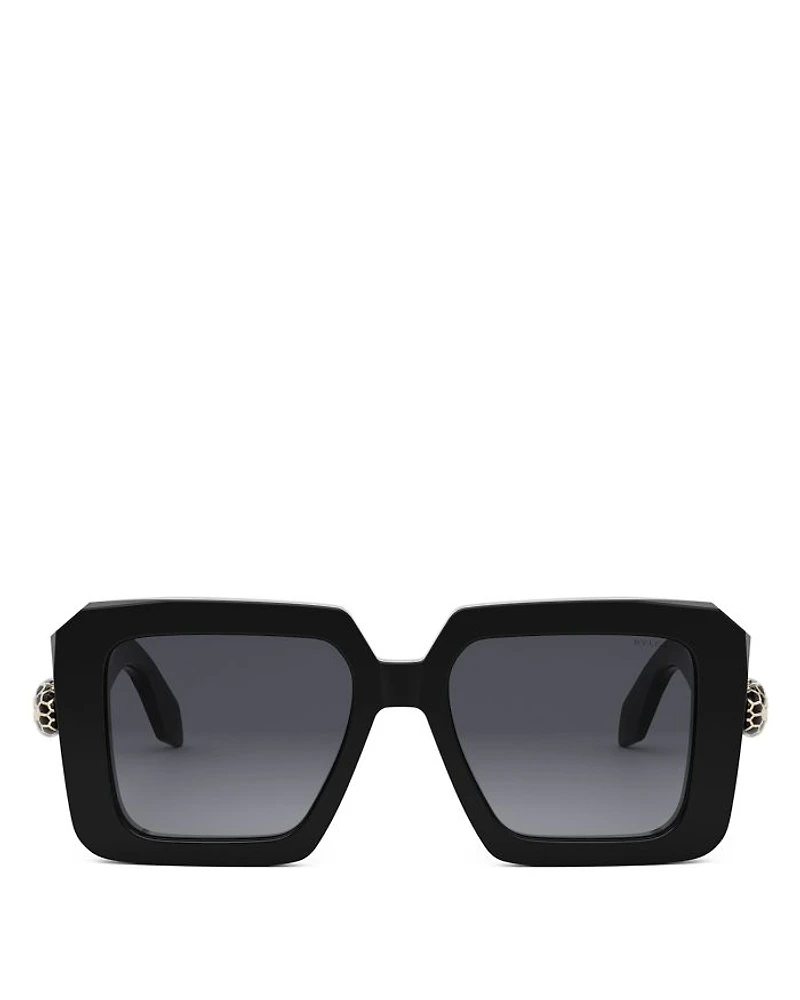 Serpenti Geometric Sunglasses