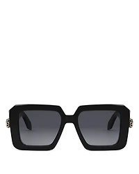 Serpenti Geometric Sunglasses