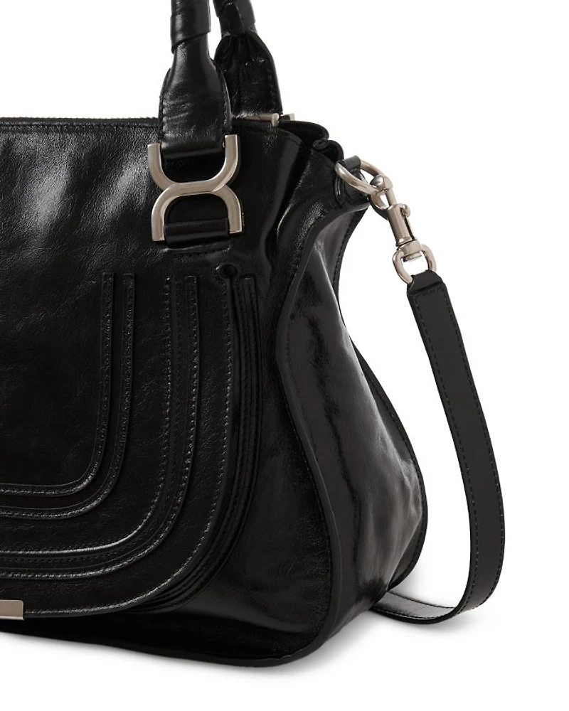 Marcie Medium Leather Satchel