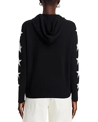 Cashmere Star Sleeve Hoodie Sweater - Exclusive