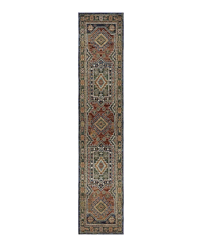 Oriental Weavers Andorra 2442A Runner Area Rug, 2'6 x 12'