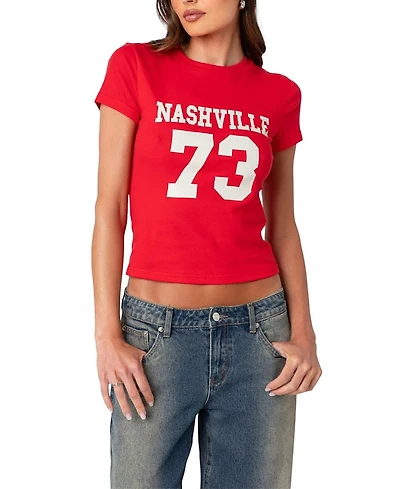 Edikted Nashville T Shirt