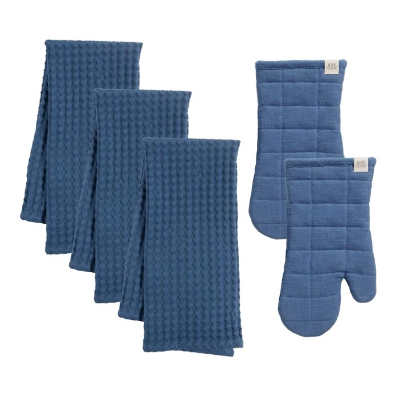 Monaco Kitchen Linen Bundle, Set of 5