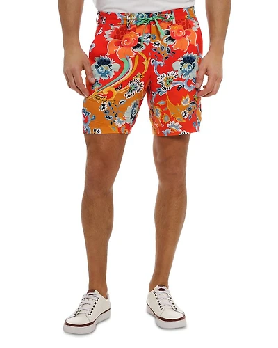 Taj Floral Straight Fit 10" Shorts