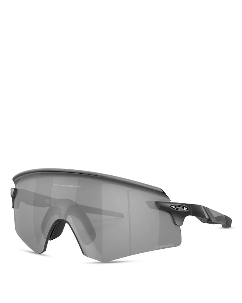 Encoder Rectangular Wrap Sunglasses, 136mm