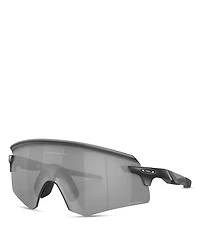 Encoder Rectangular Wrap Sunglasses, 136mm