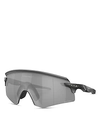 Oakley Encoder Rectangular Wrap Sunglasses, 136mm