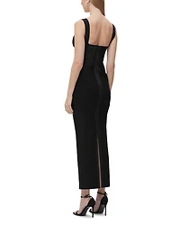 The Autumn Fringe Bandage Gown