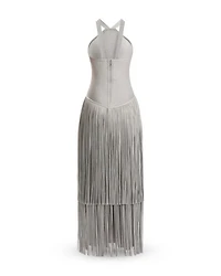Kennedy Metallic Fringe Gown