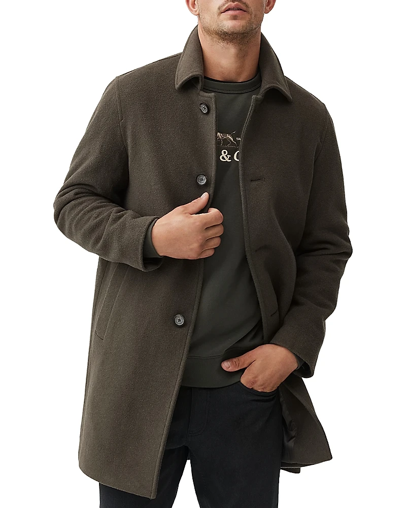 Rodd & Gunn Westgate Button Front Coat