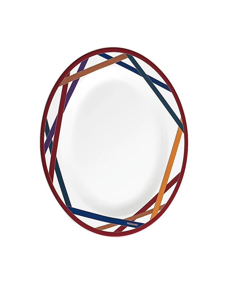 Missoni Nastri Oval Dish