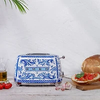 Dolce & Gabbana 50's Retro Style Aesthetic Blu Mediterraneo 2 Slice Toaster