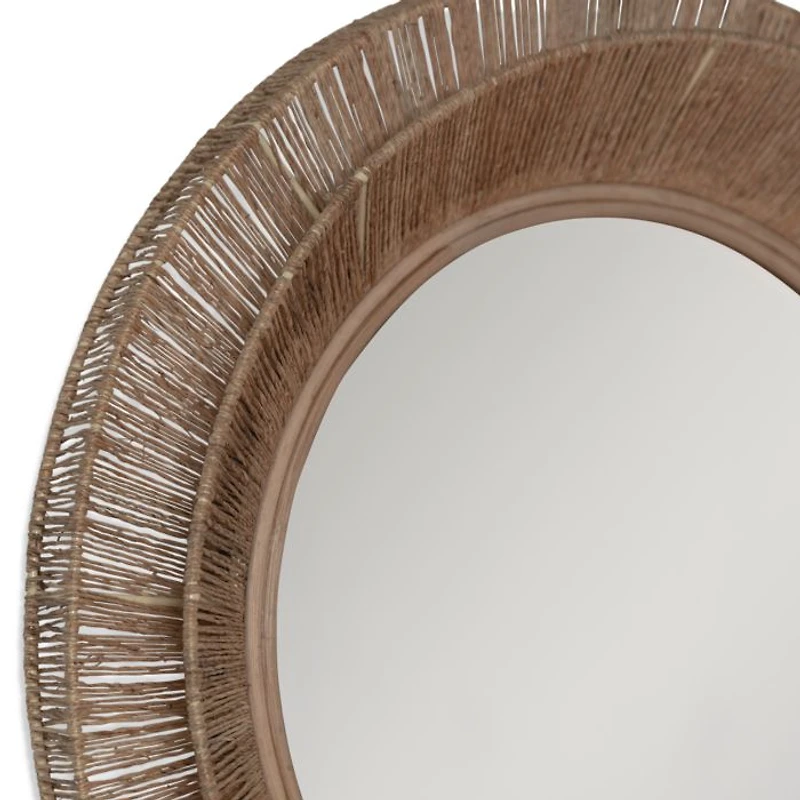 Collins Small Jute Mirror