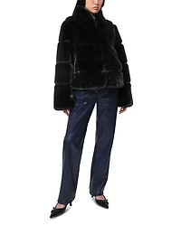Sai Short Faux Fur Coat