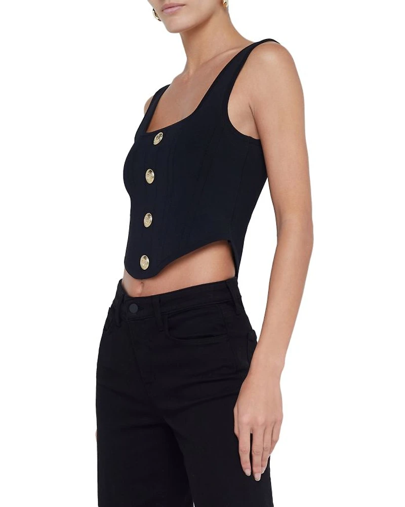 Saga Square Neck Knut Corset Top
