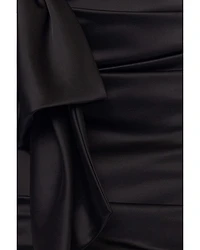 Strapless Satin Dress - Exclusive