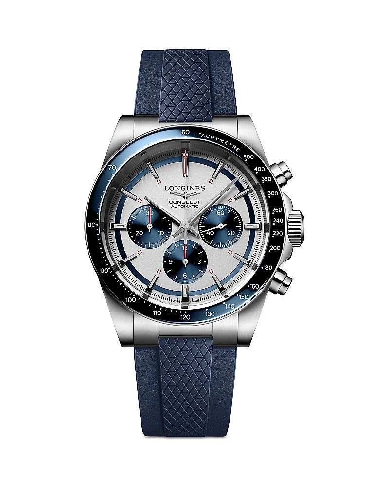 Longines Conquest Blue Chronograph, 42mm