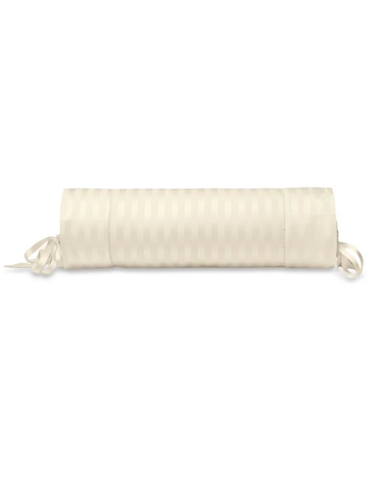 Raso Rigato Neck Roll Sham