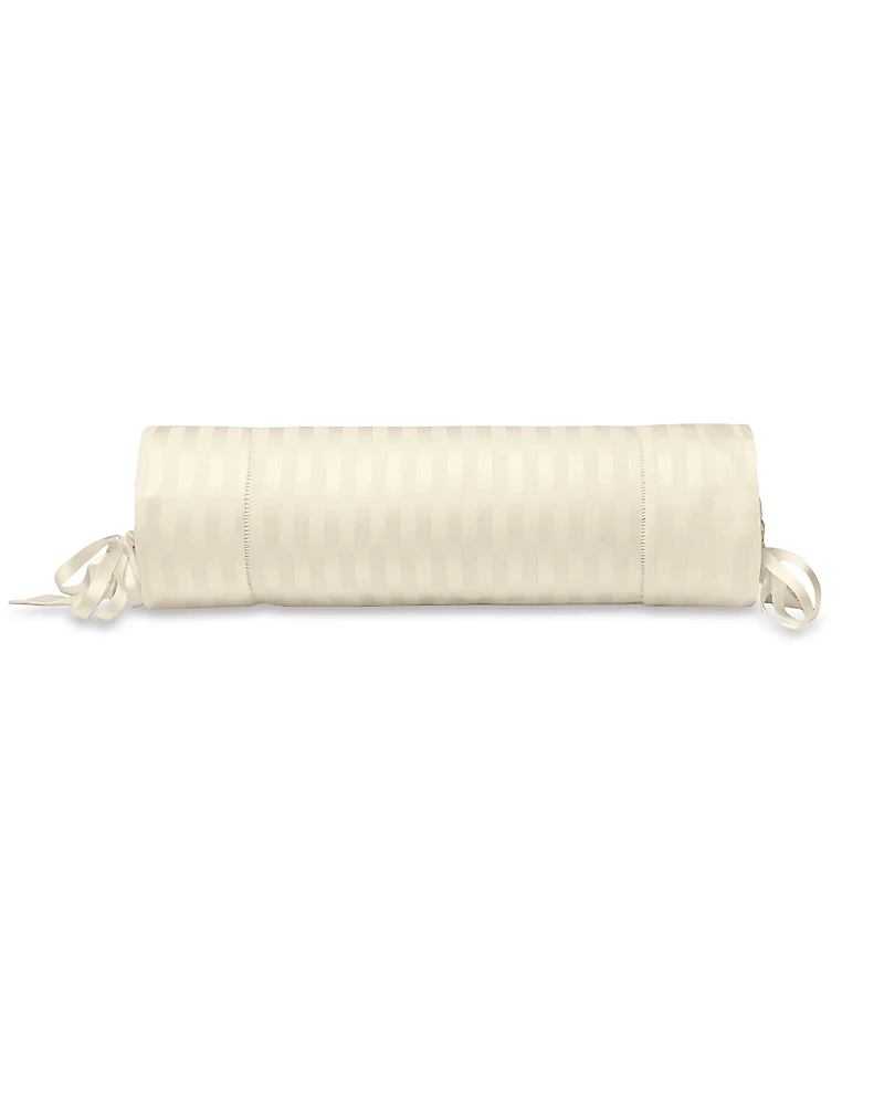Pratesi Raso Rigato Neck Roll Sham