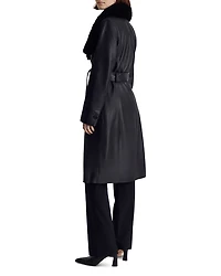 Nina Leather Coat