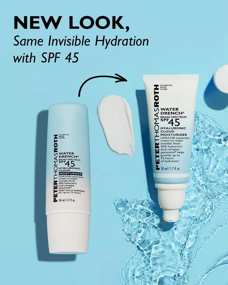 Water Drench® Broad Spectrum SPF 45 Hyaluronic Cloud Moisturizer 1.7 oz.