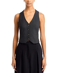 Glen Plaid Vest
