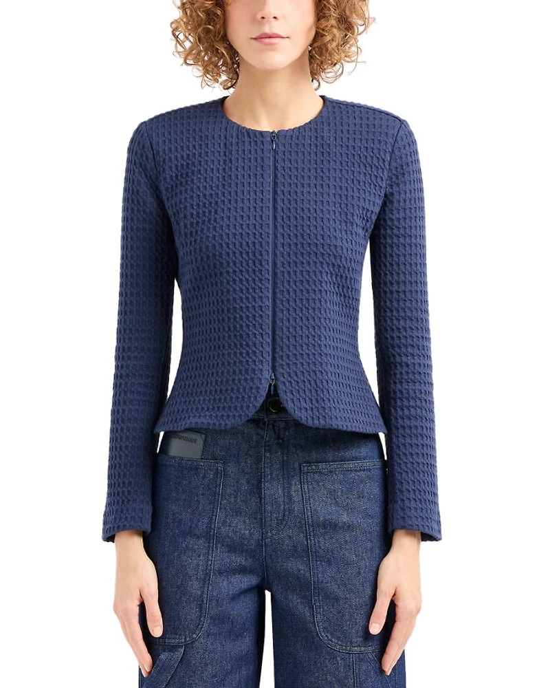 Matelassé Net Jacket