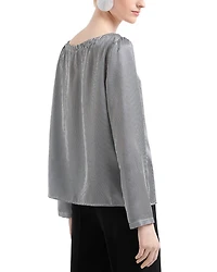 Striped Silk Blouse