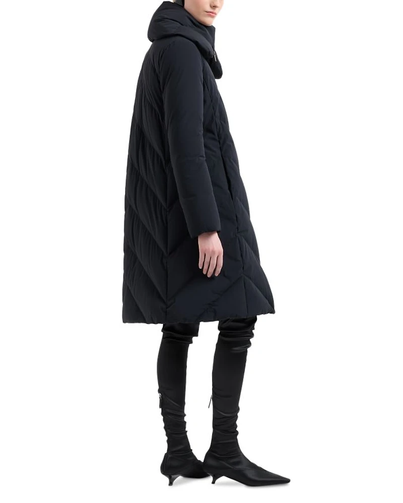 Pillow Collar Puffer Coat