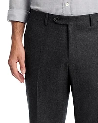 Capri Wool Flannel Slim Fit Trousers