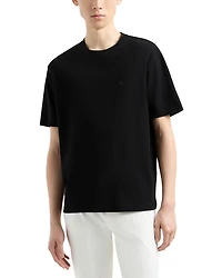 Allover Monochrome Jacquard Jersey Tee