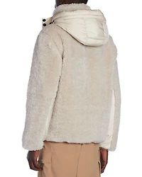 Reversible Wengi Teddy Fleece Jacket